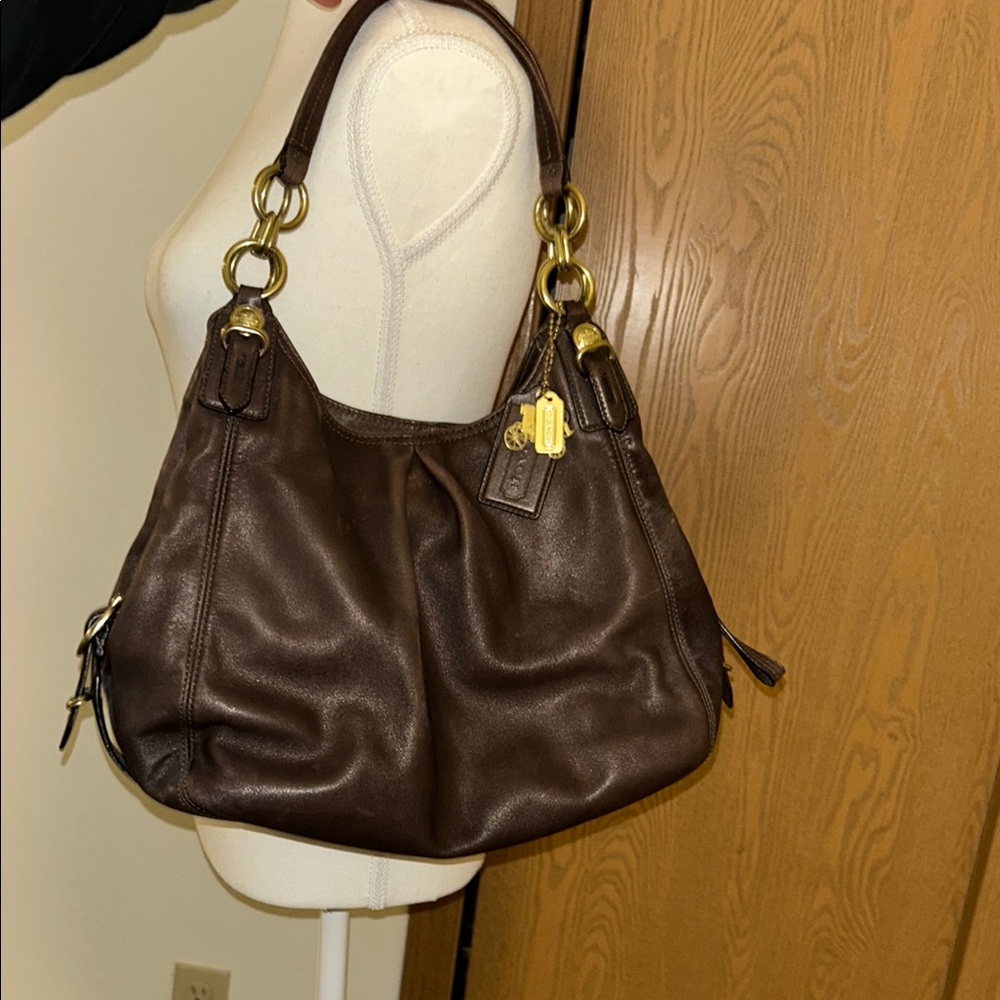 π€π COACH Madison Maggie Mia in Brown ππ€ - Picture 1 of 13